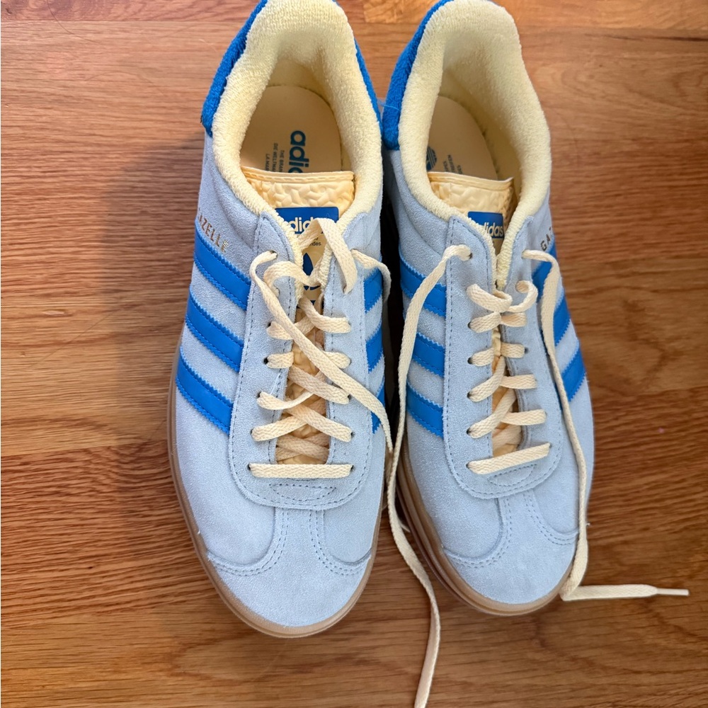 adidas Blue and Yellow Sneakers Comfortable and Trendy